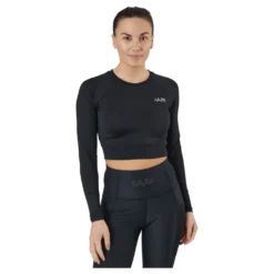 Cropped Longsleeve Black