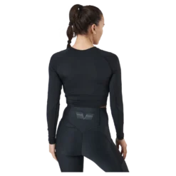 Cropped Longsleeve Black