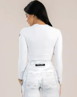 Cropped Long Sleeve Frost