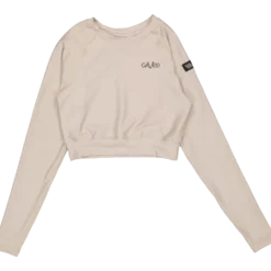 Cropped Long Sleeve Sand Dune