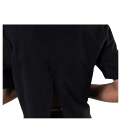 Cropped Short Sleeve T-Shirt Black