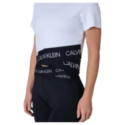 Cropped Short Sleeve T-Shirt White