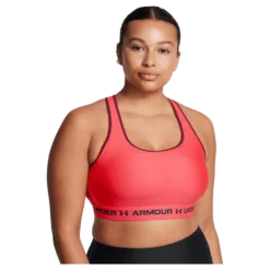 Crossback Mid Bra Racer Red