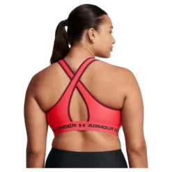 Crossback Mid Bra Racer Red