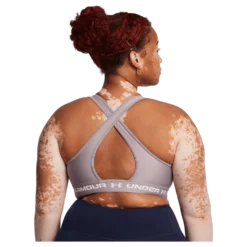 Crossback Mid Bra Tetra Gray