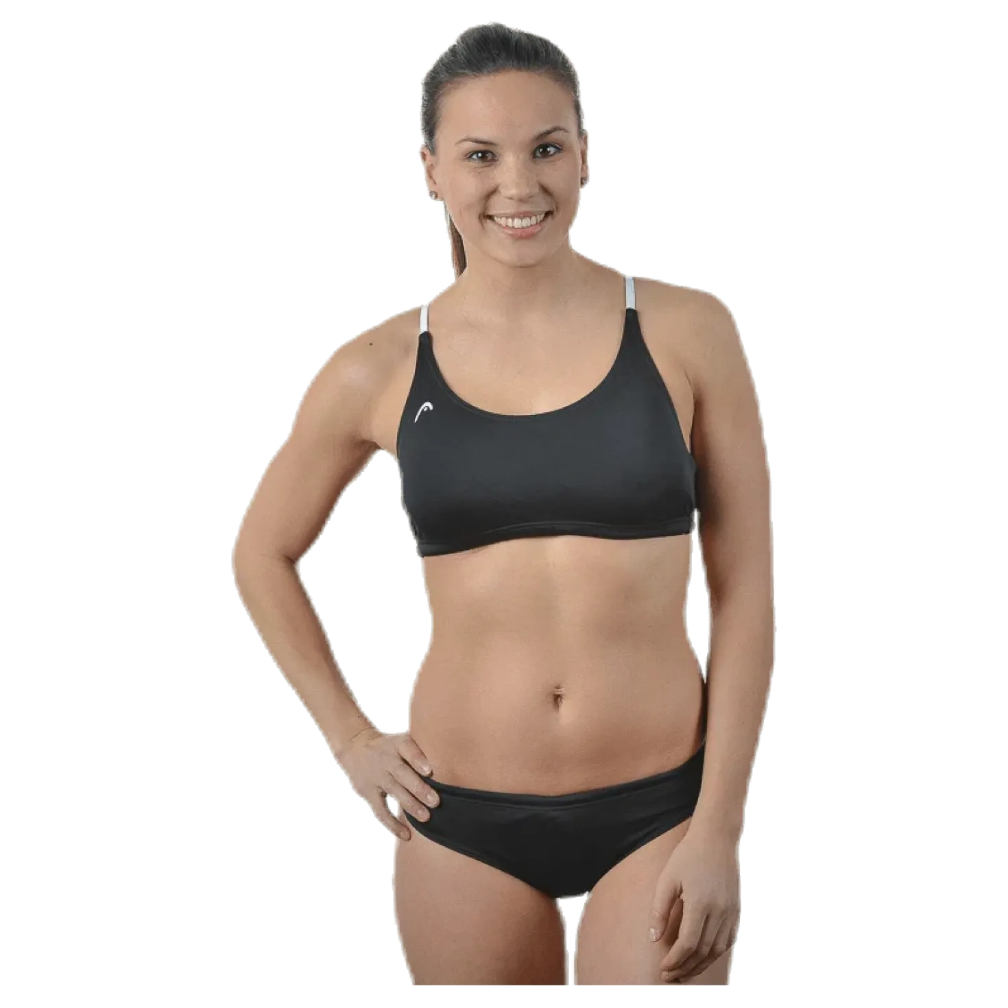 Cross Bikini Extra White/Black