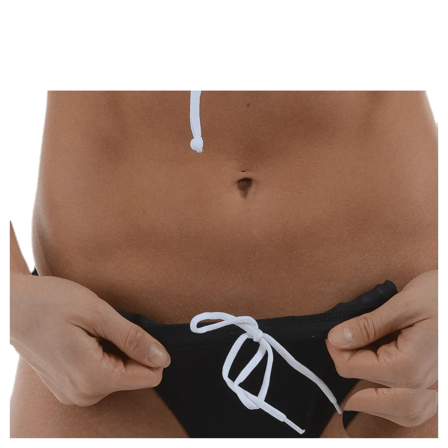 Cross Bikini Extra White/Black