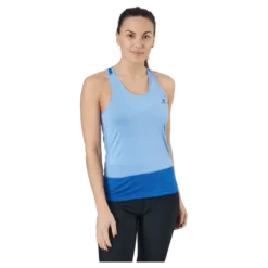 Cross Run Tank W Provence/heather/nautical Blue