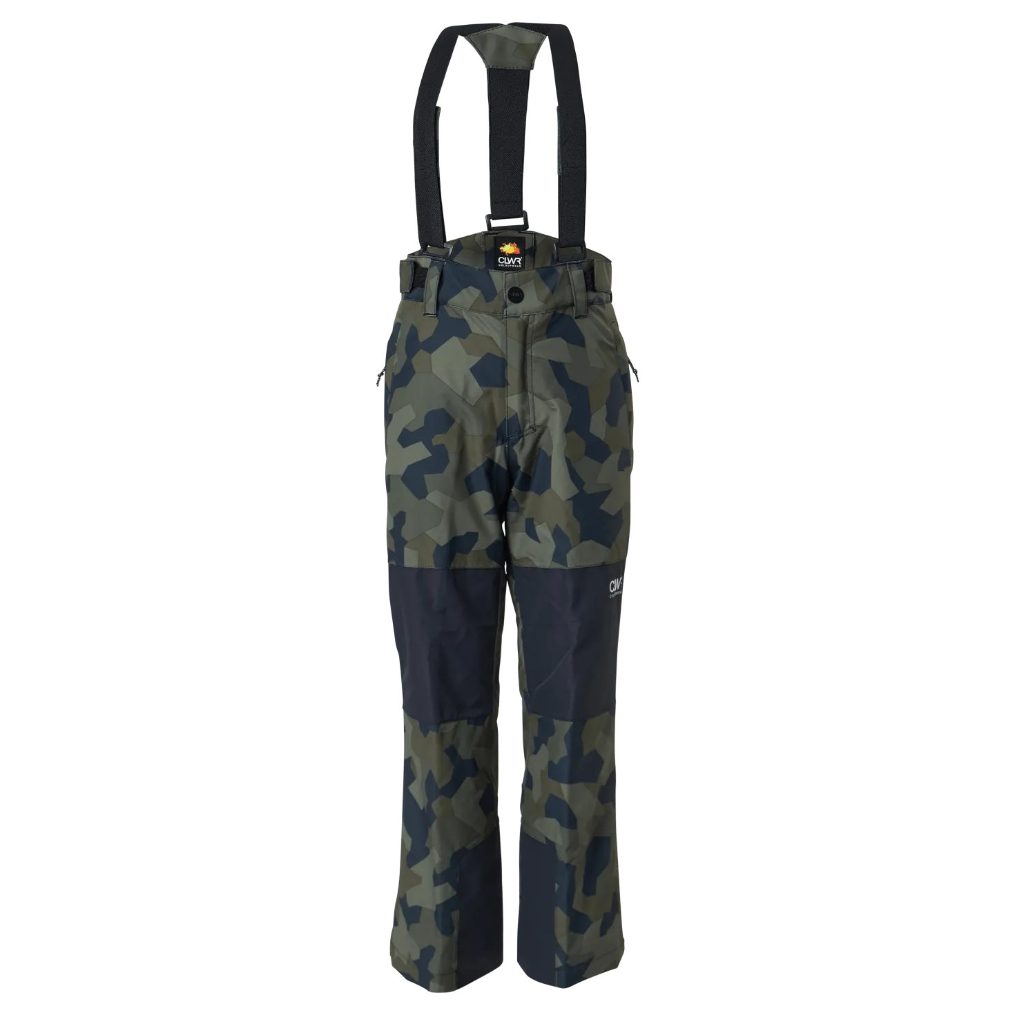 Cube Bib Pant Jr Camo Dark Khaki
