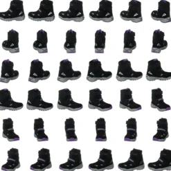 Culusuk Gore-tex Black/lila