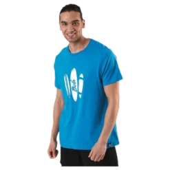Curl Tee Blue