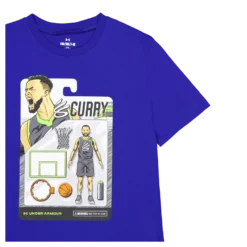 Curry Animated Tee 1 Royal