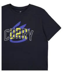 Curry Logo Tee Black