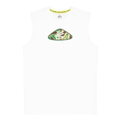 Curry Slvs Tee White