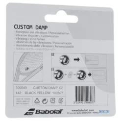 Custom Damp 2-Pack black/yellow