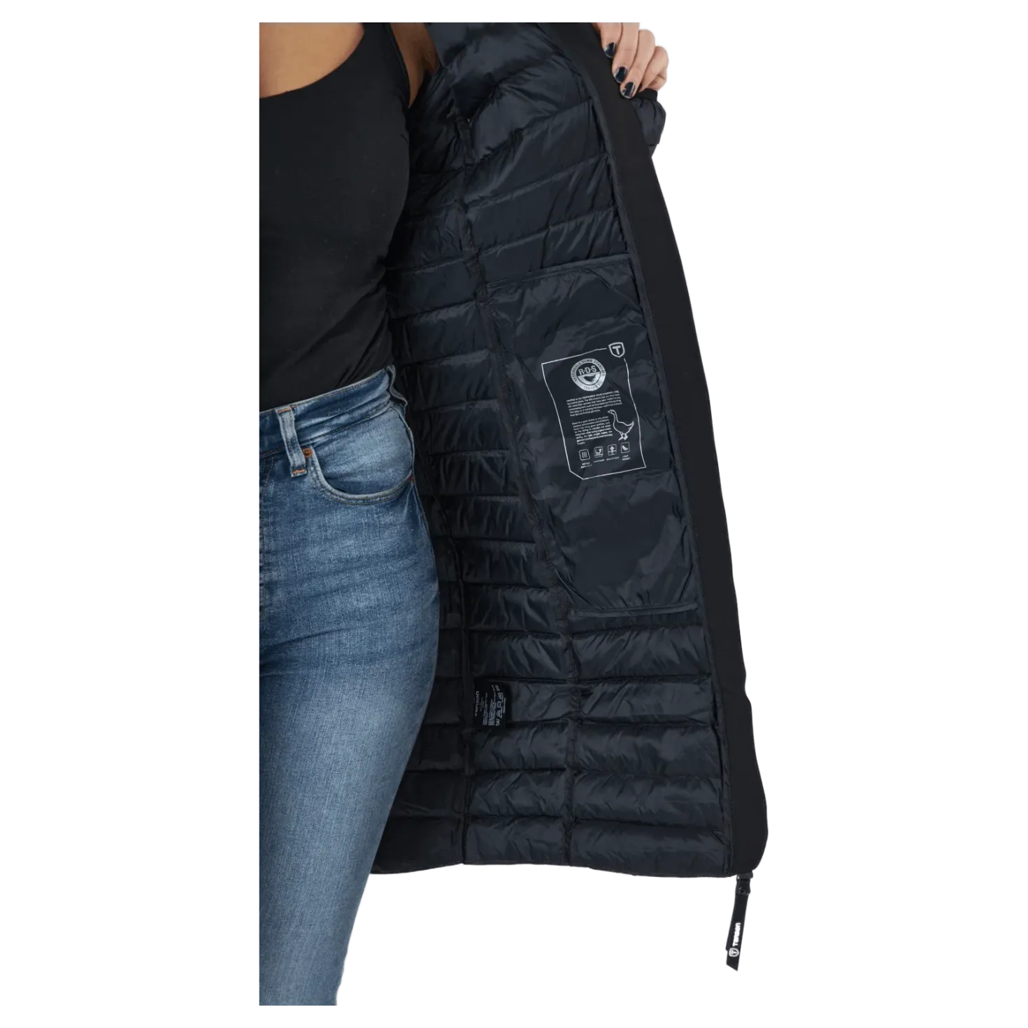 Dakota Down Coat W Black