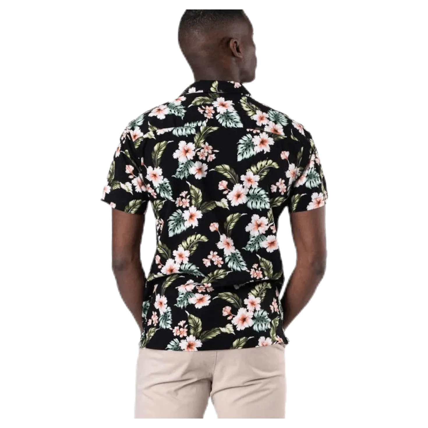 Dale Resort Shirt S/S One Pocket Black