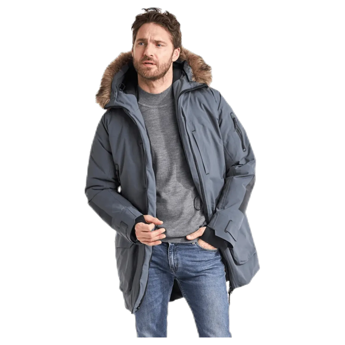 Dante Parka Grey