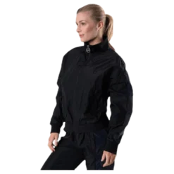 Dark Windbreaker Jacket Black