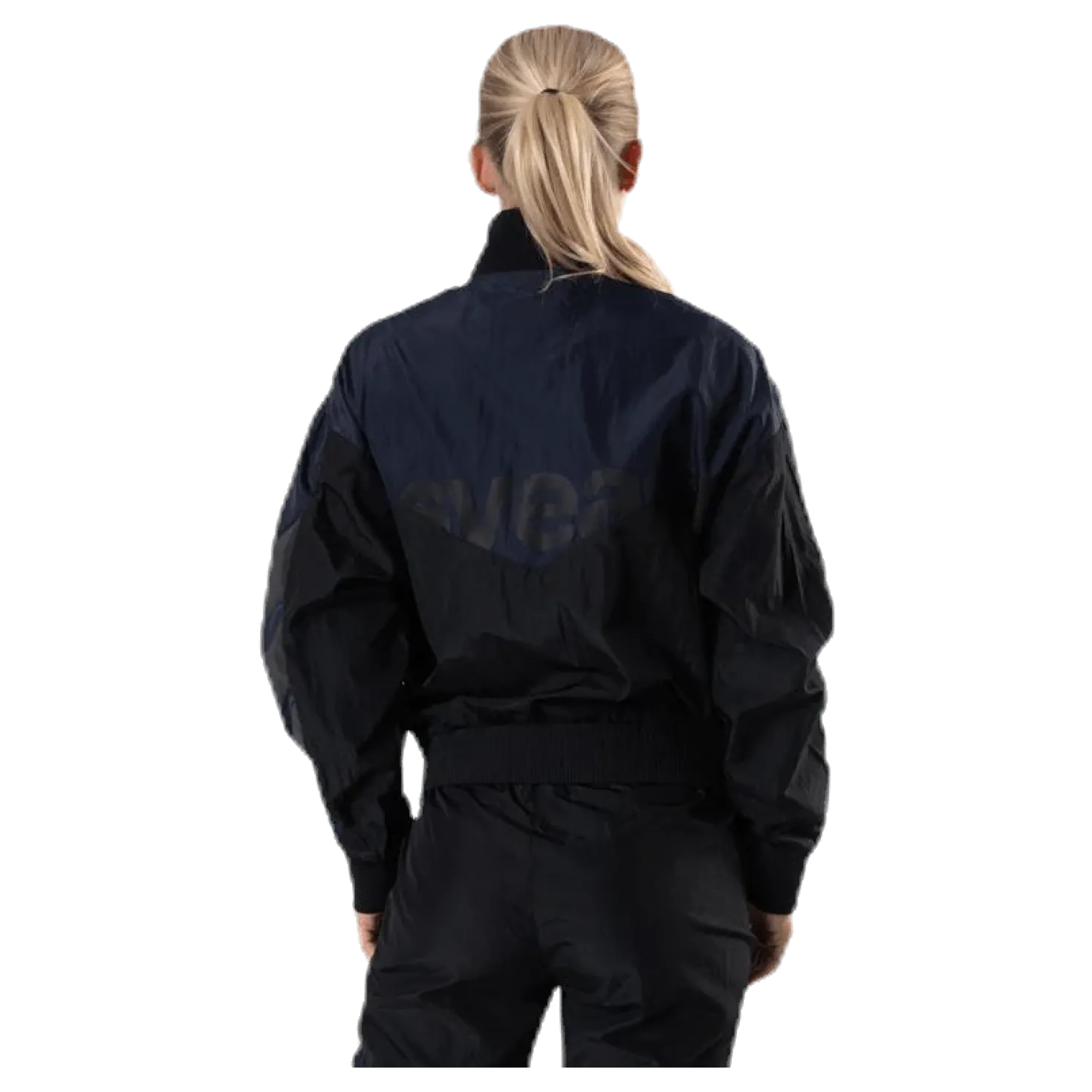 Dark Windbreaker Jacket Black