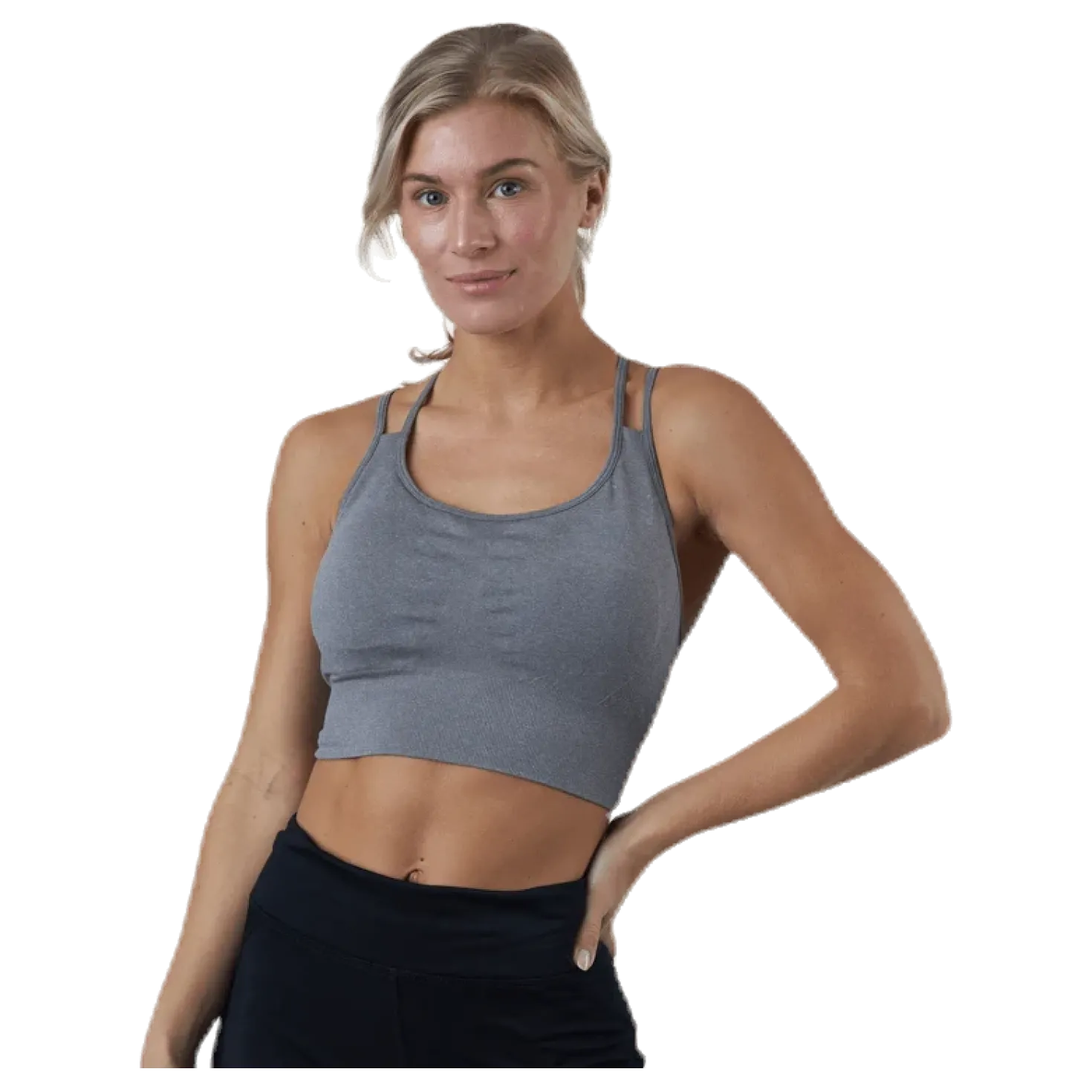 Define Seamless Sport Bra Grey/Beige