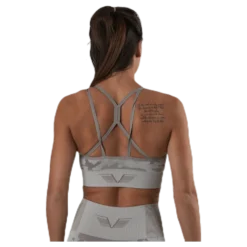 Desert Storm Camo Sports Bra Beige