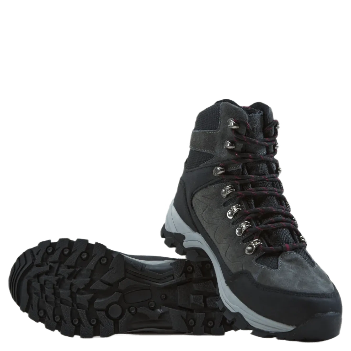 Detion W Outdoor Leather Boot Steel Gray
