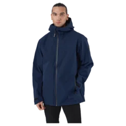 Dew Point Shell M Jackets Dark Navy