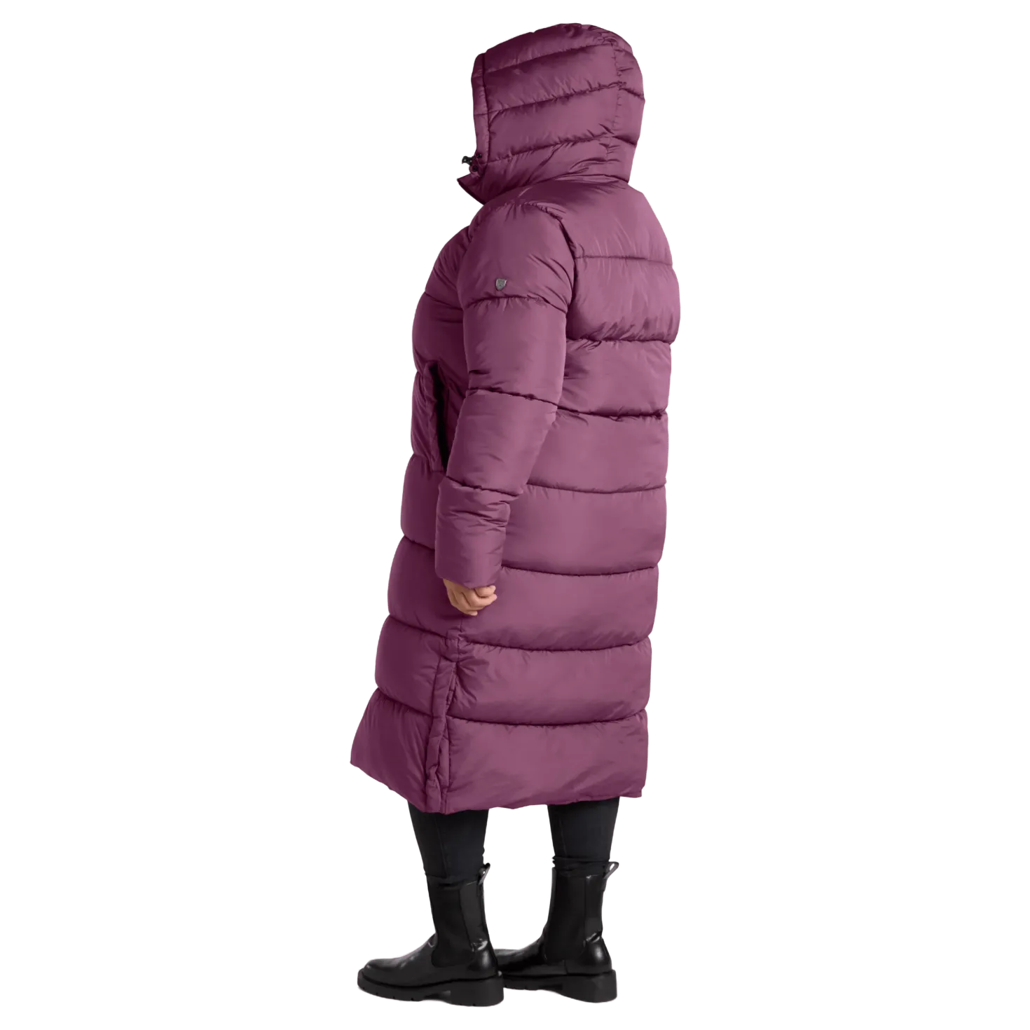 Deyna Reco Coat Red Plum