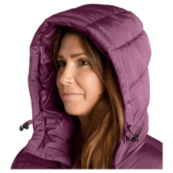 Deyna Reco Coat Red Plum