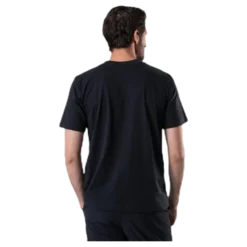 Diamond Cut Pocket Tee Black