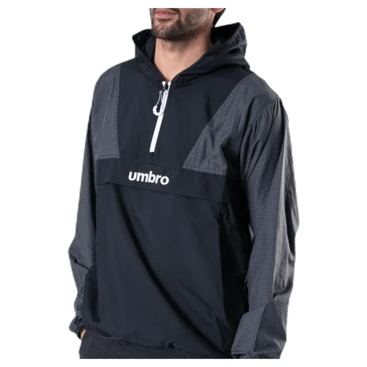 Diamond Reveal Cagoule Black