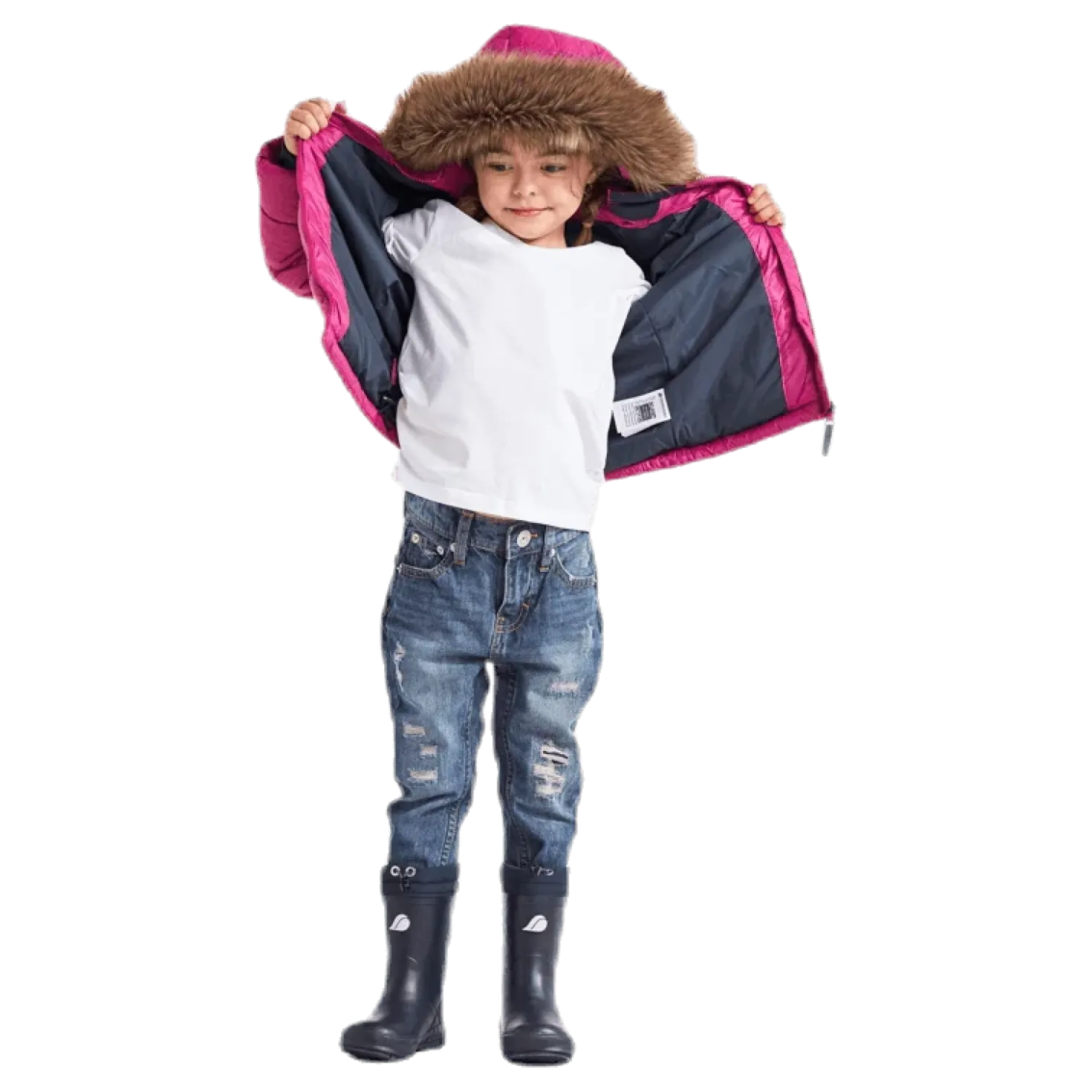 Digory Puff Jacket 2 Pink