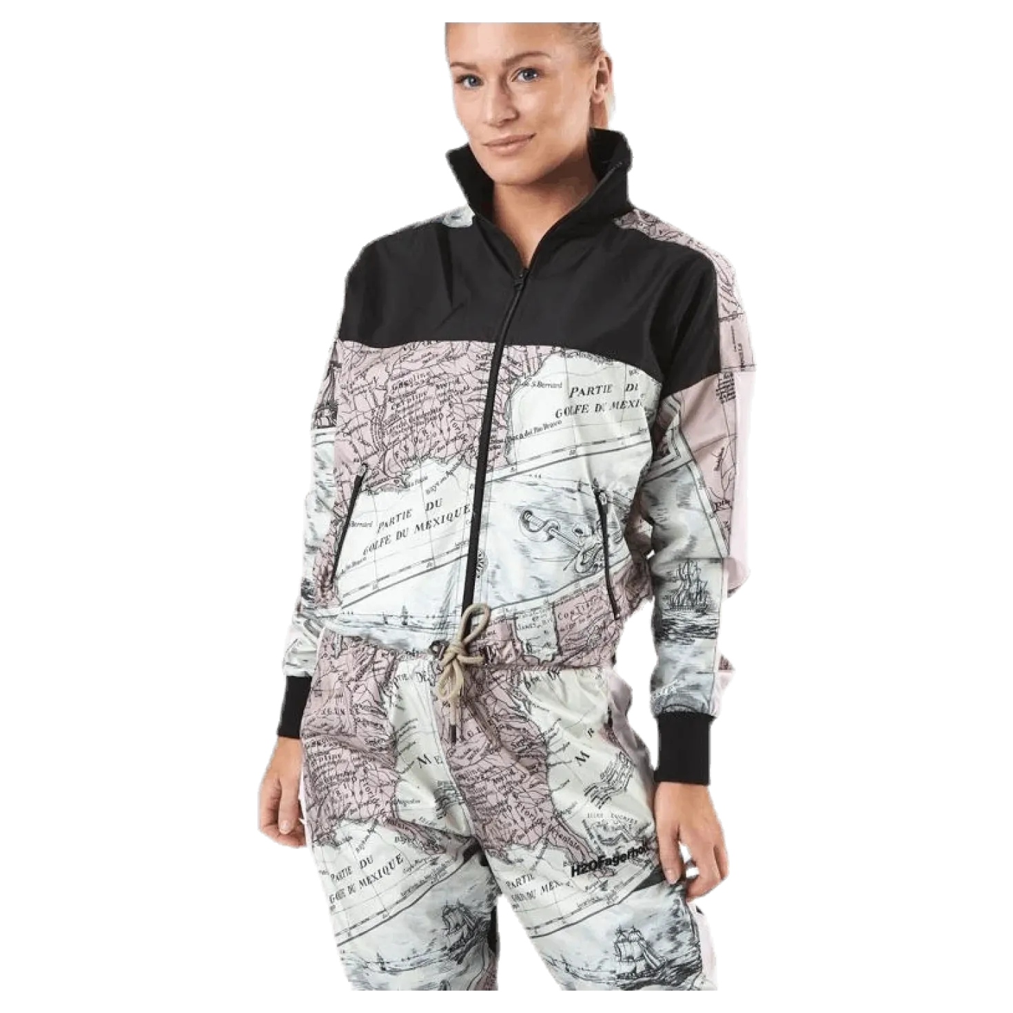 Direction Track Jacket Beige