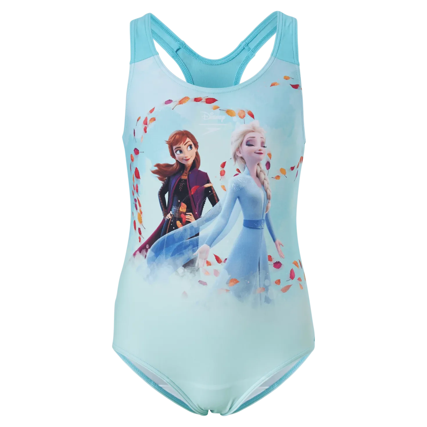 Disney Frozen 2 Digital Placement Swimsuit Blue