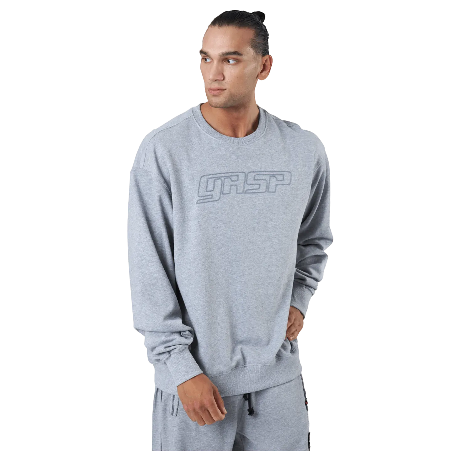 Division Crewneck Grey Melange