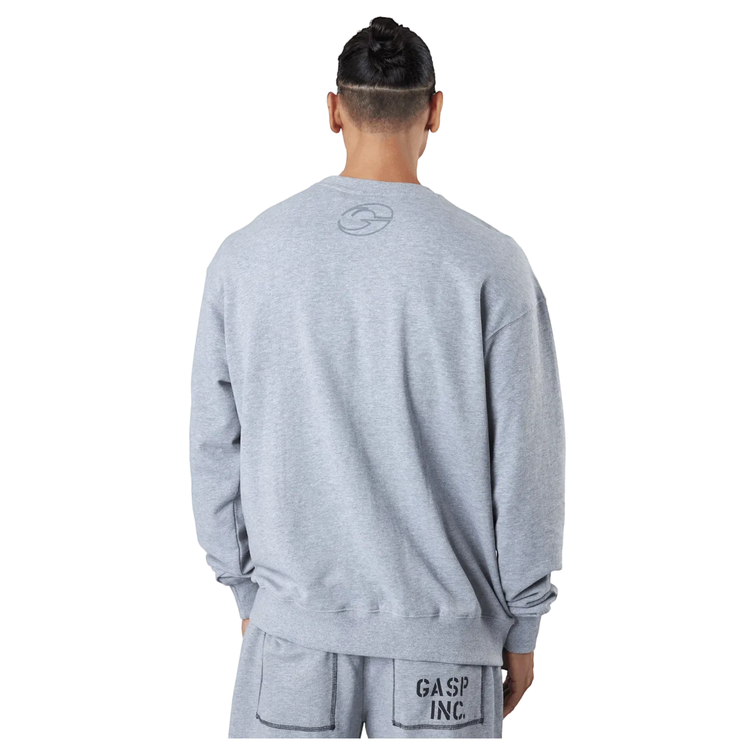 Division Crewneck Grey Melange