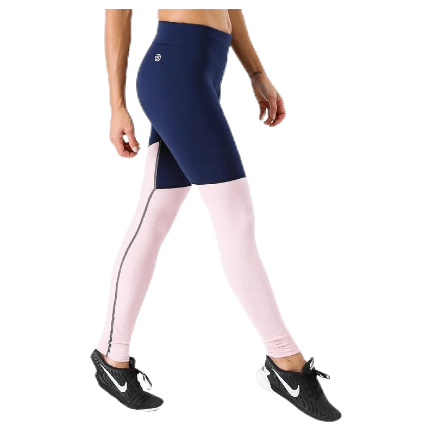 DNAmic Soft Womens Long Tights Pink/Blue