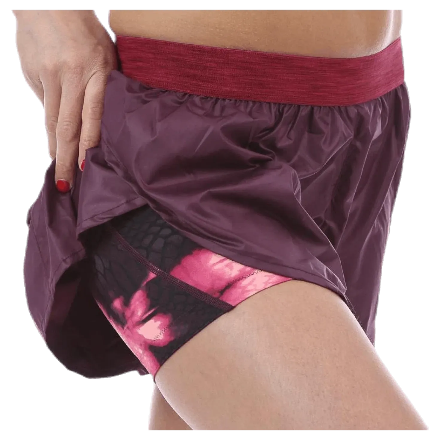 DNAmic W Superpose Shorts Pink/Purple