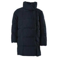 Dolly Long Puffer Coat Blue