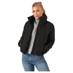 Dolly Short Puffer Jacket Otw Black