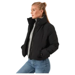 Dolly Short Puffer Jacket Otw Black