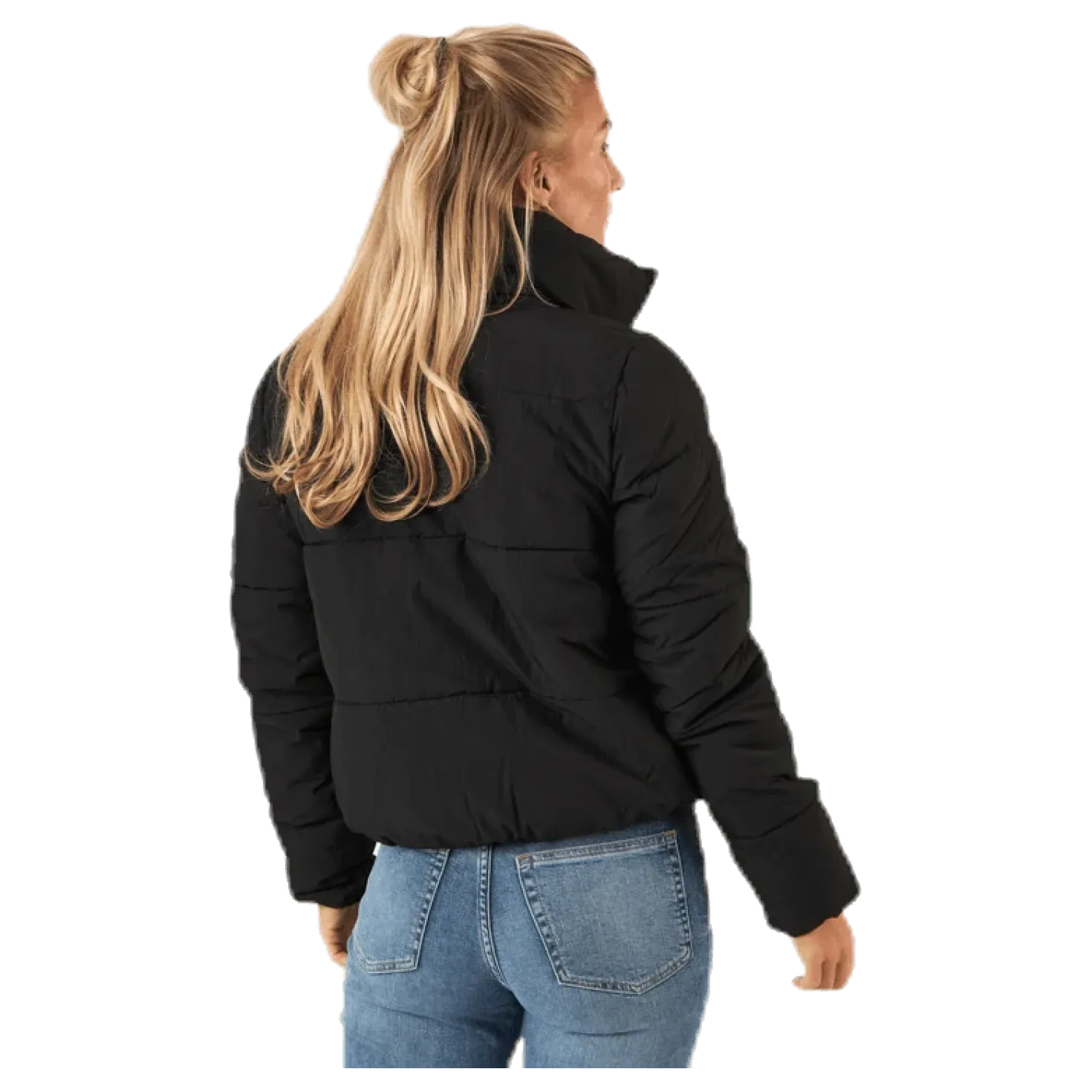 Dolly Short Puffer Jacket Otw Black