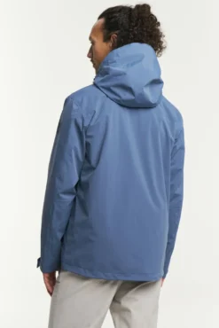 Dustin Jacket Men Blue Grey