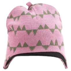 Eaglet Knitted Flap Cap Pink