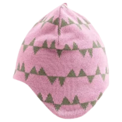 Eaglet Knitted Flap Cap Pink