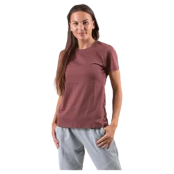 Ebba T-shirt Purple/Brown