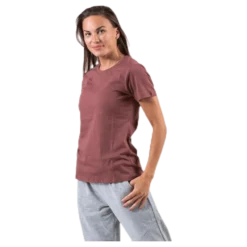 Ebba T-shirt Purple/Brown