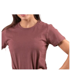 Ebba T-shirt Purple/Brown