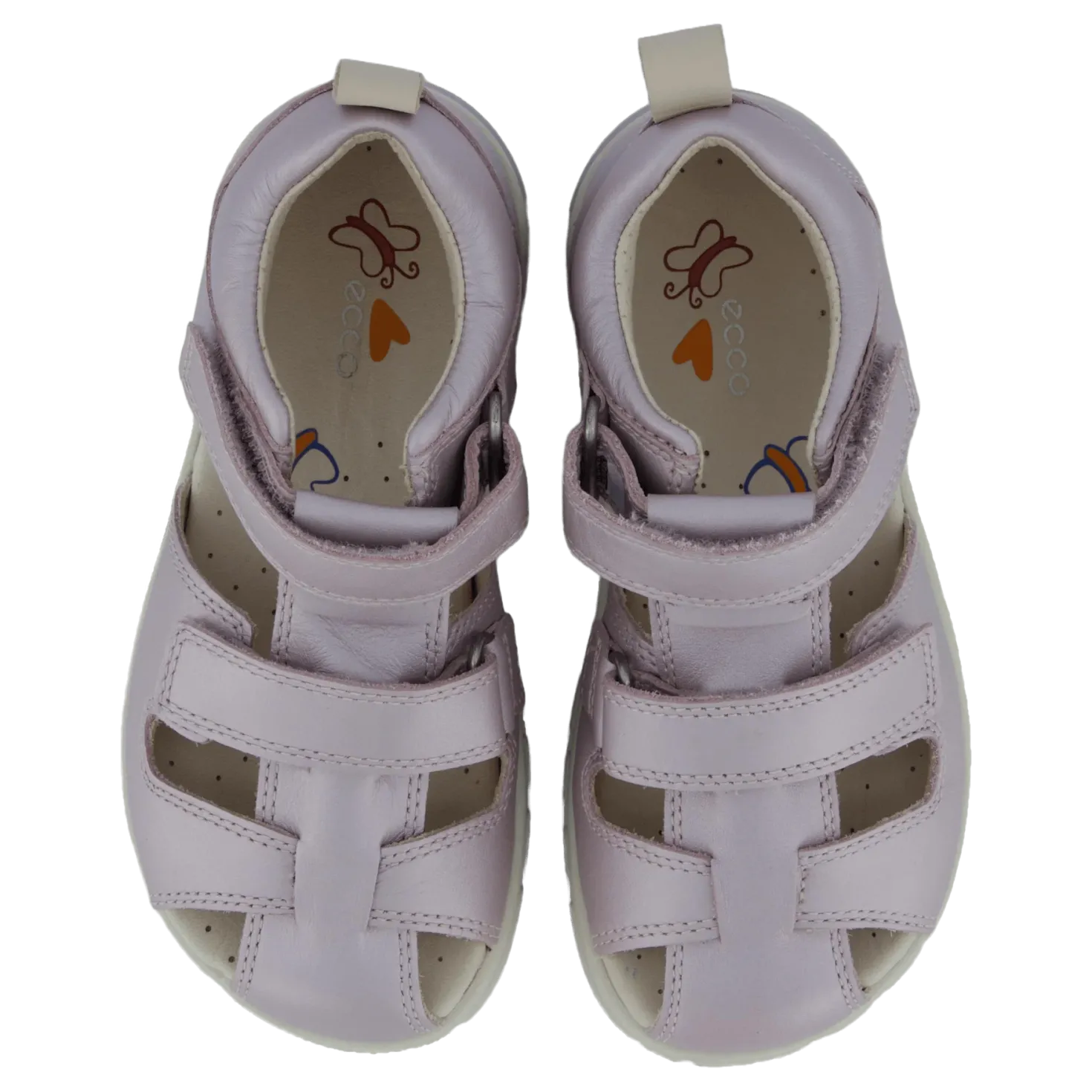 Ecco Mini Stride Sandal Violet Ice Metallic